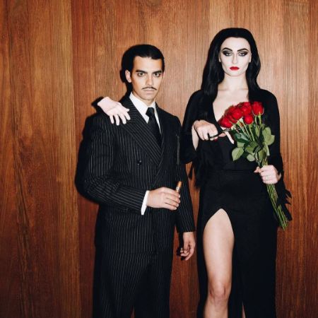 Joe Jonas and Sophie Turner posed together on Halloween.